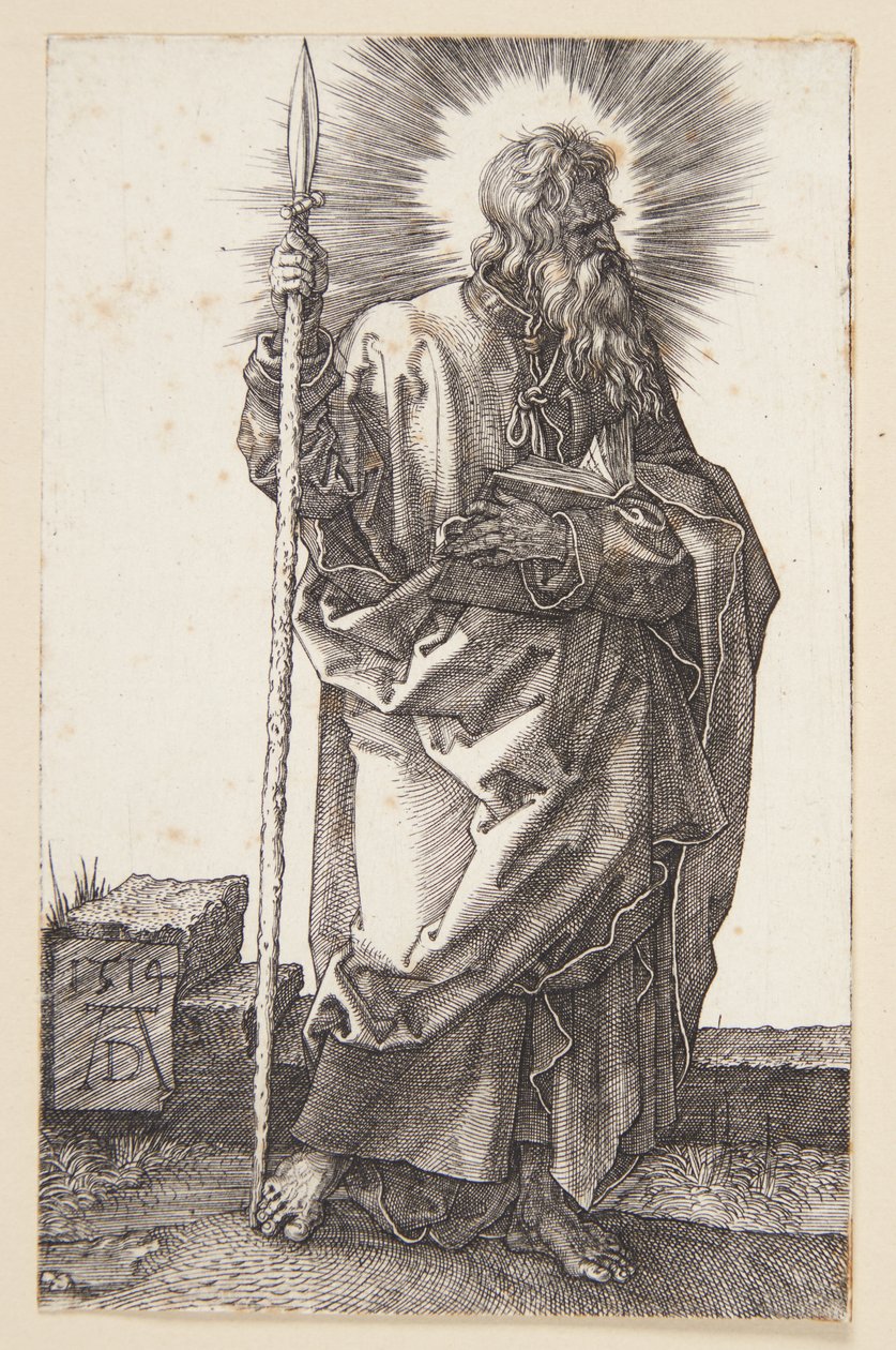 Sankt Thomas af Albrecht Dürer