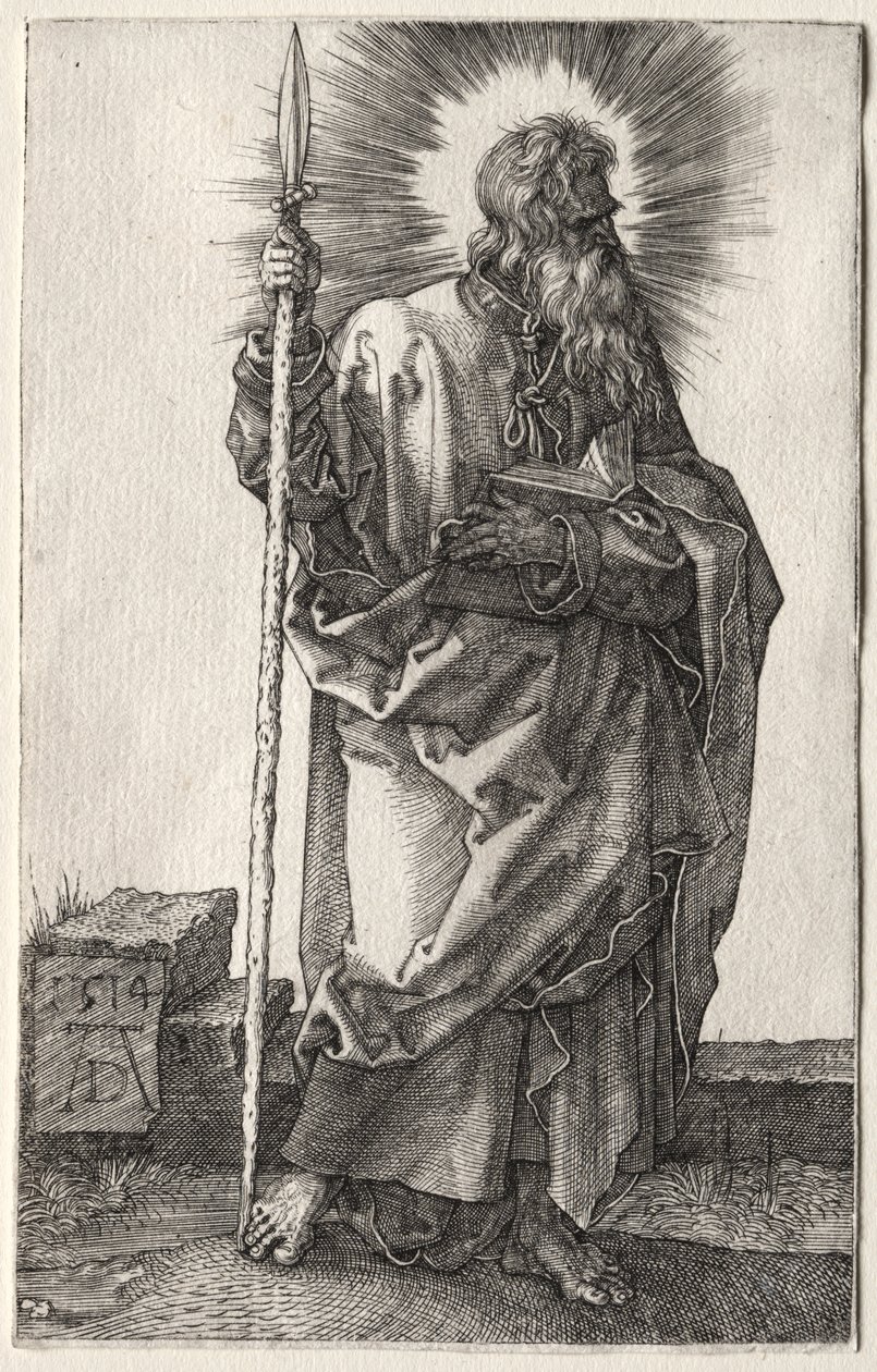 Apostlen Thomas af Albrecht Dürer