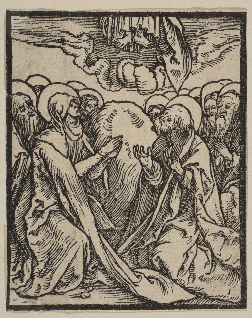 Himmelfarten.n.d. af Albrecht Dürer