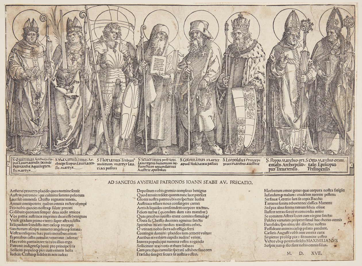 De østrigske helgener af Albrecht Dürer