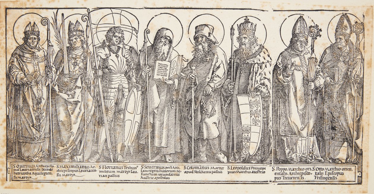 De østrigske helgener af Albrecht Dürer