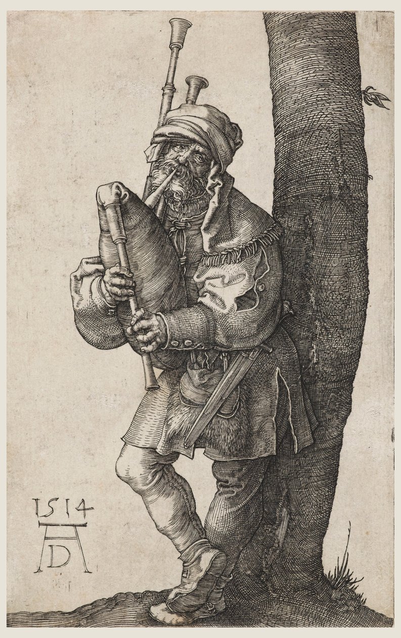 Sækkepiberen af Albrecht Dürer