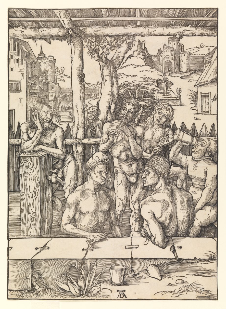 Badehuset af Albrecht Dürer