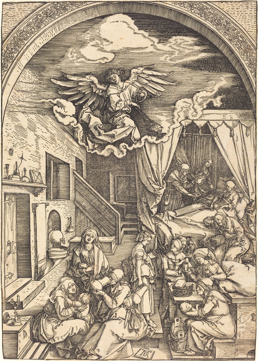 Jomfruens fødsel af Albrecht Dürer