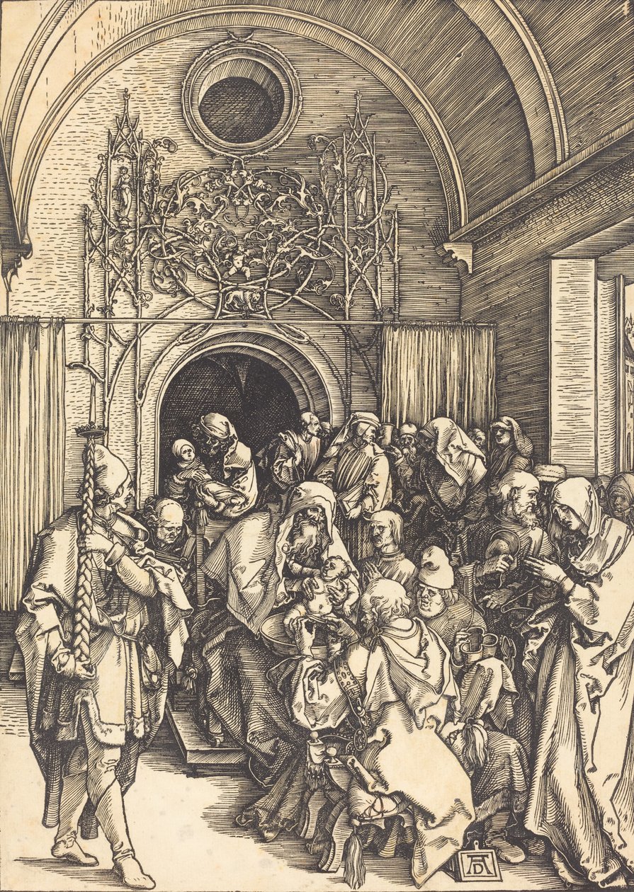 Omskærelsen, ca. 15041505. af Albrecht Dürer