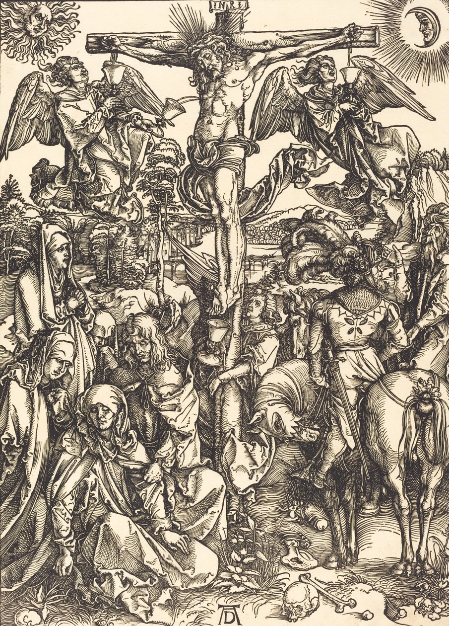 Korsfæstelsen, ca. 14971498. af Albrecht Dürer