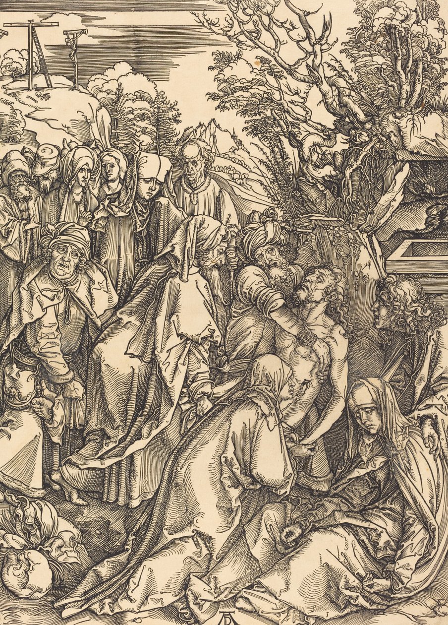 Deponeringen, ca. 1497. af Albrecht Dürer