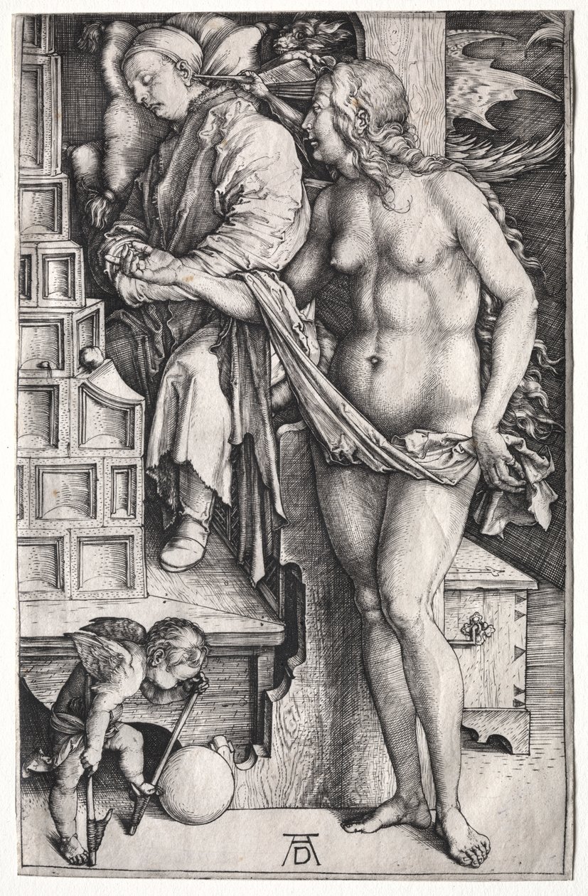 Drømmen om lægen af Albrecht Dürer