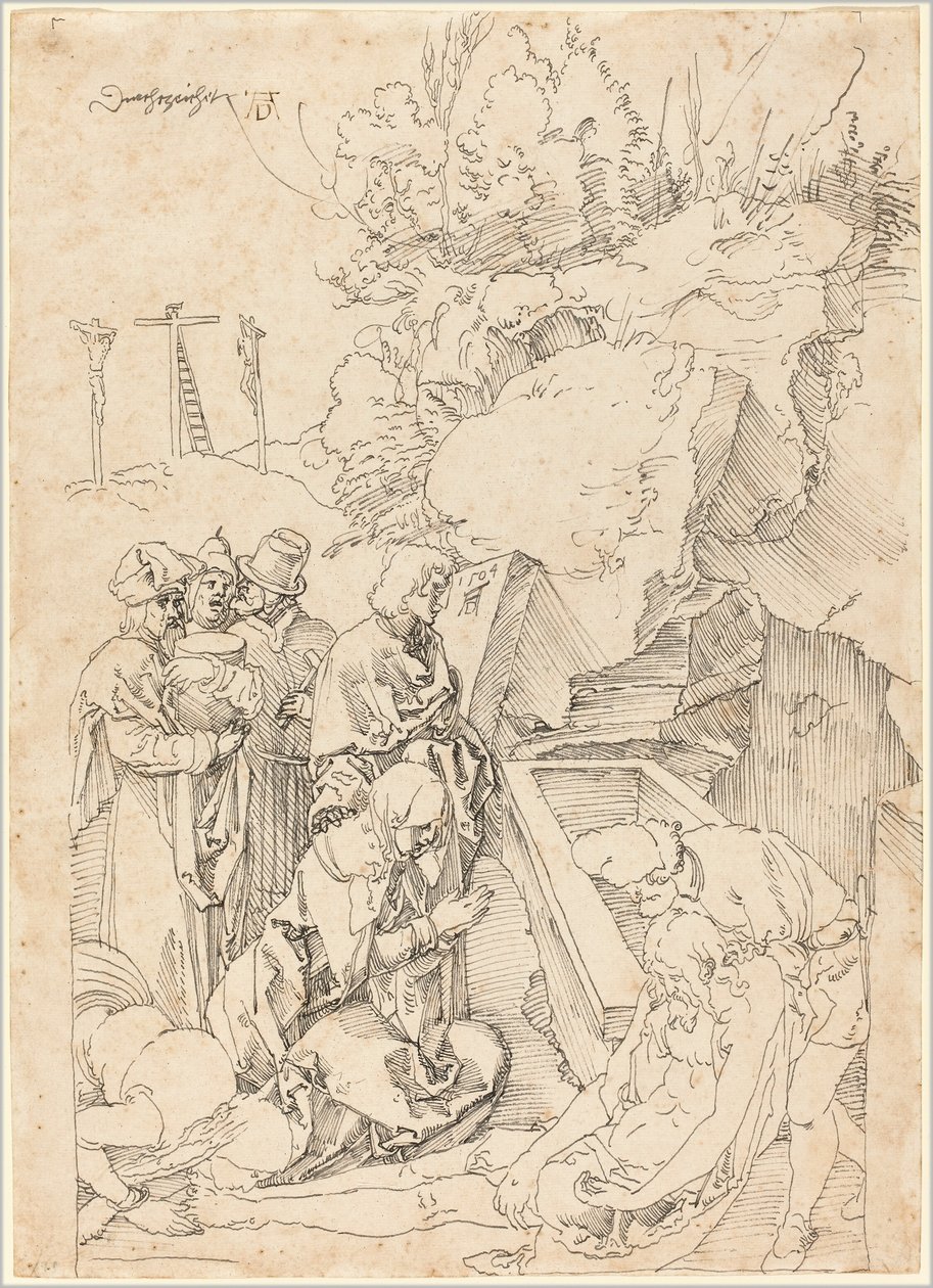 Begravelsen af Albrecht Dürer