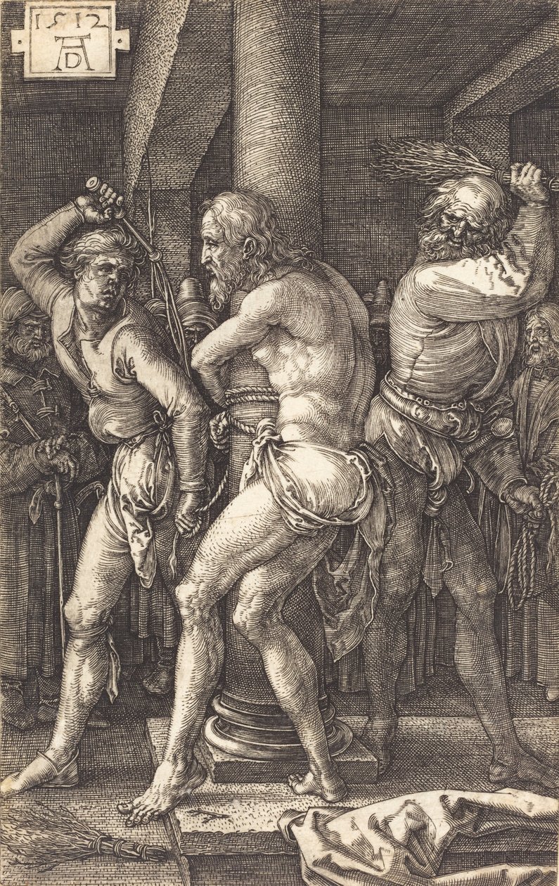 Flagelationen, 1512. af Albrecht Dürer