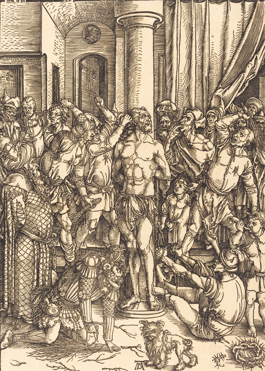 Flageleringen, ca. 1497. af Albrecht Dürer