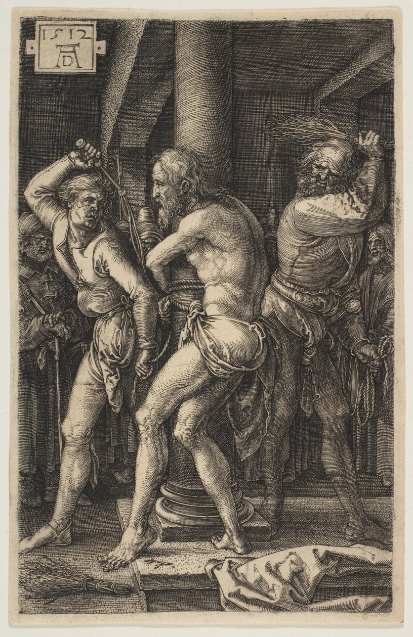 The Flagelation, fra The Passion, 1512. af Albrecht Dürer