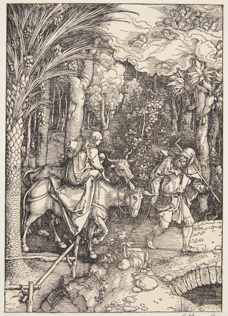 Flugten til Egypten af Albrecht Dürer