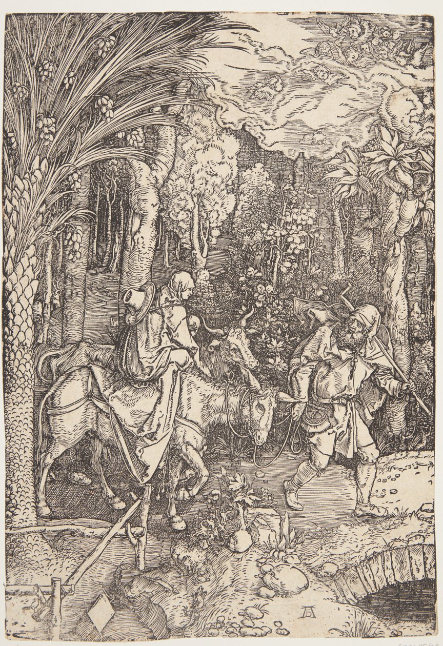 Flugten til Egypten af Albrecht Dürer