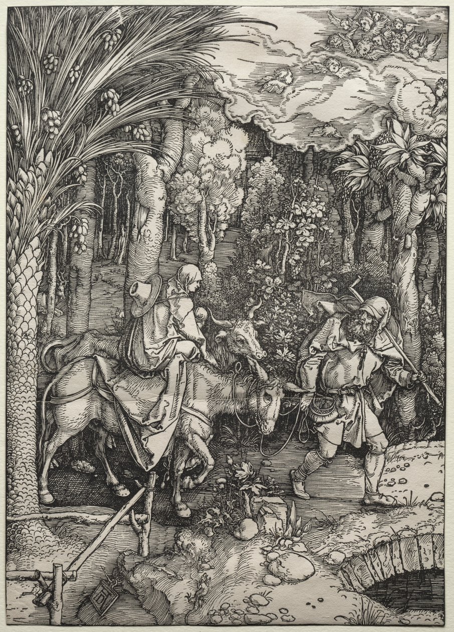 Flugten til Egypten af Albrecht Dürer
