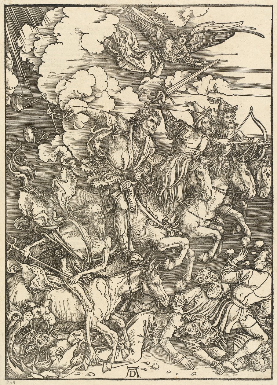 De fire ryttere af Albrecht Dürer