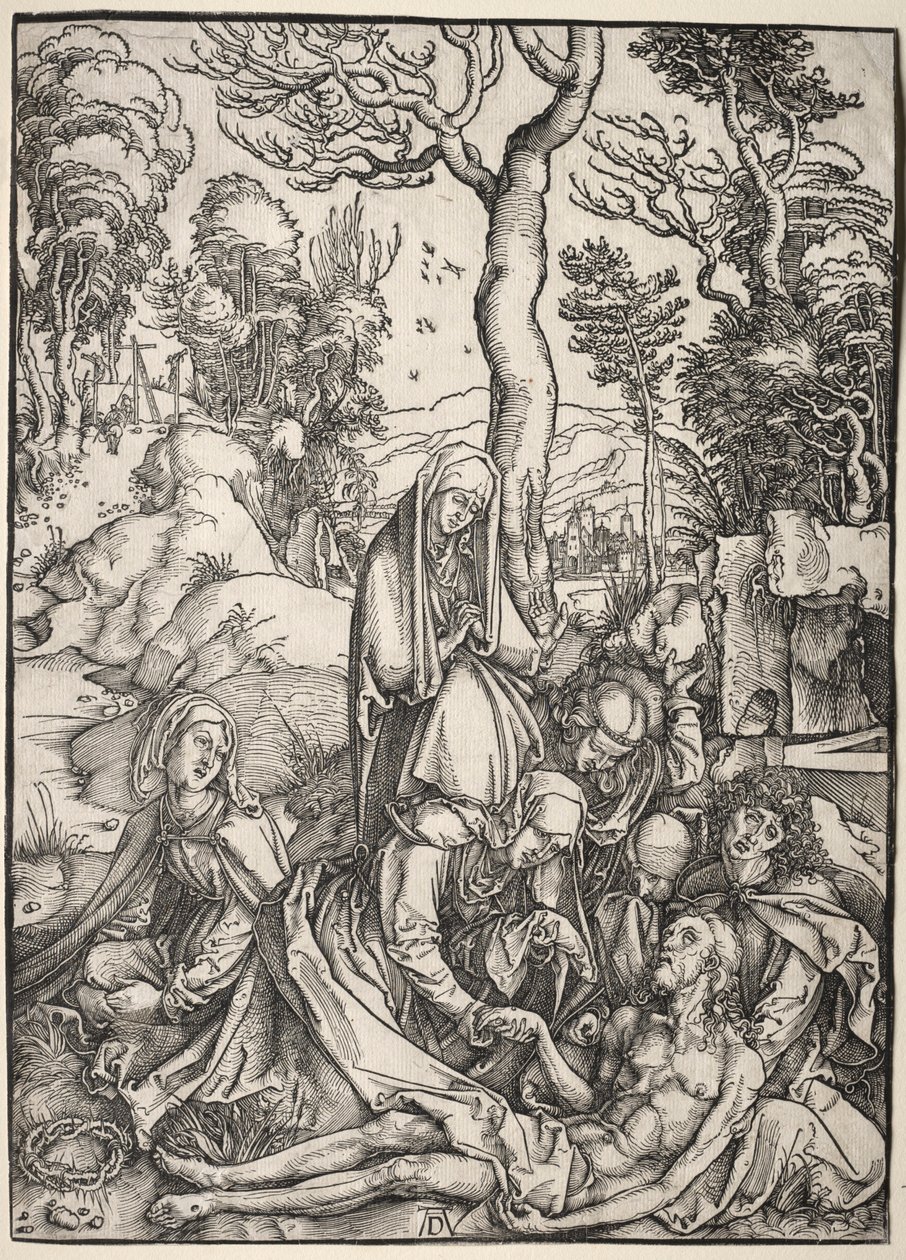 Den store lidenskab:  Kristi klagesang af Albrecht Dürer