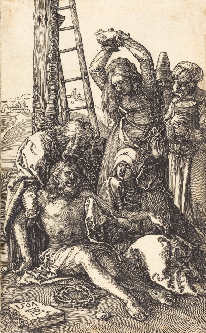 Klagesangen, 1507. af Albrecht Dürer