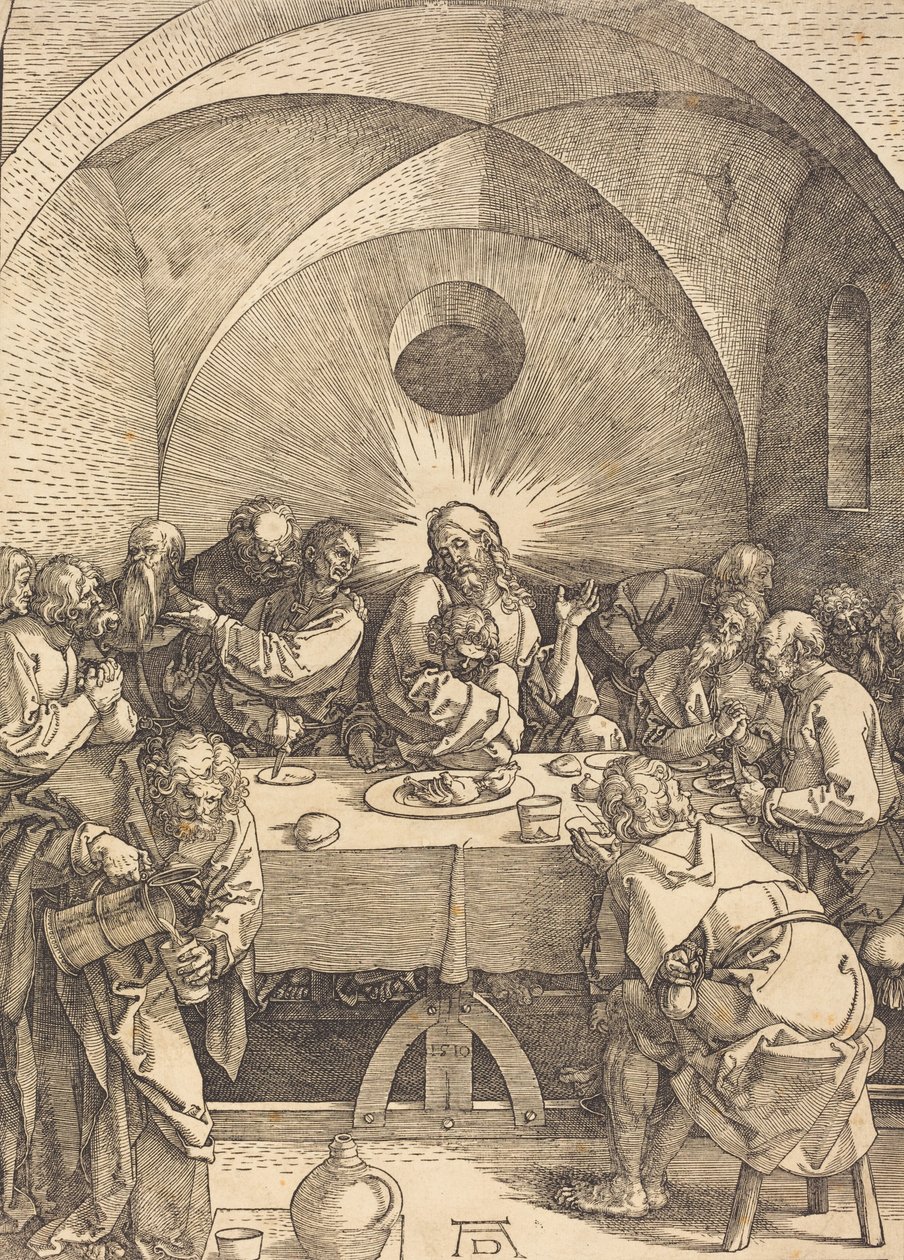 Den sidste nadver, 1510. af Albrecht Dürer