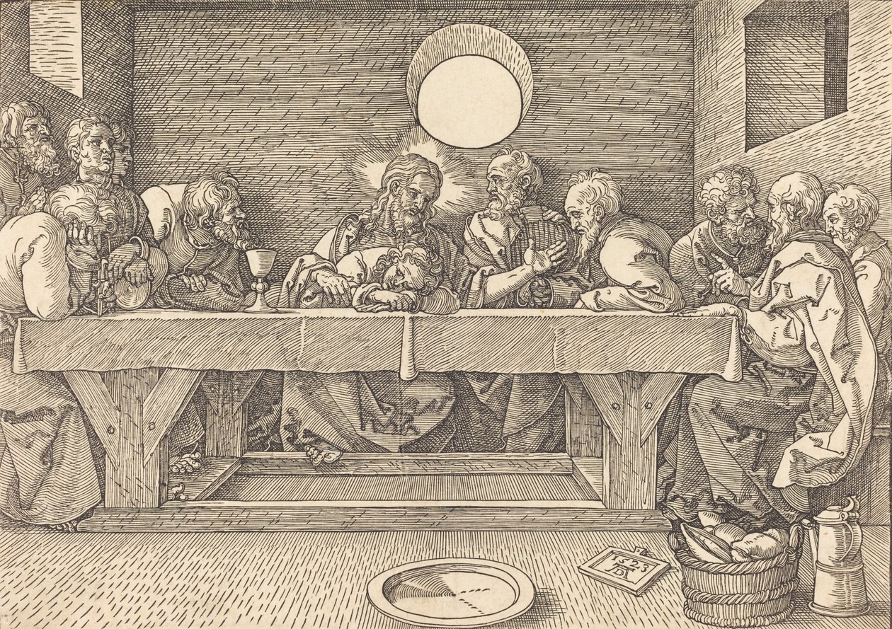 Den sidste nadver, 1523. af Albrecht Dürer