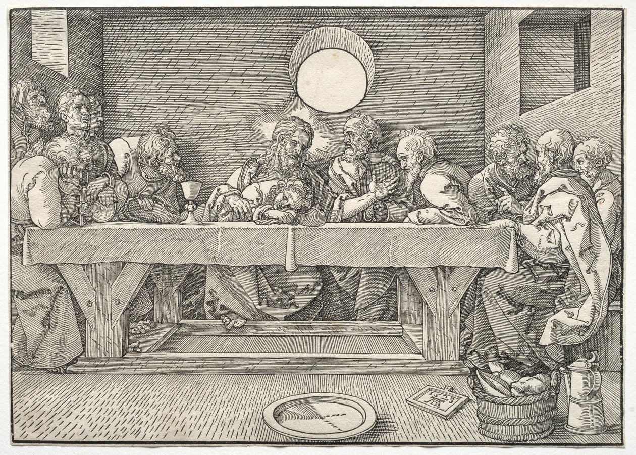 Den sidste nadver, 1523. af Albrecht Dürer