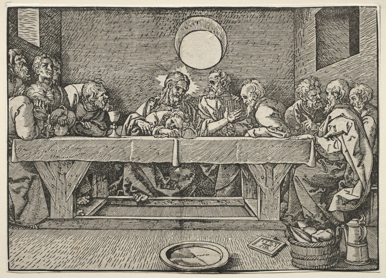 Den sidste nadver, 1523. af Albrecht Dürer