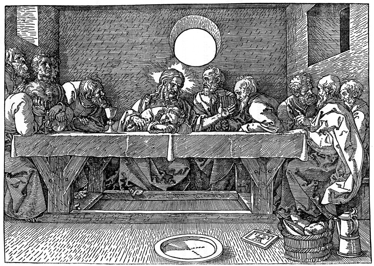 Den sidste nadver, 1523, 1936 af Albrecht Dürer