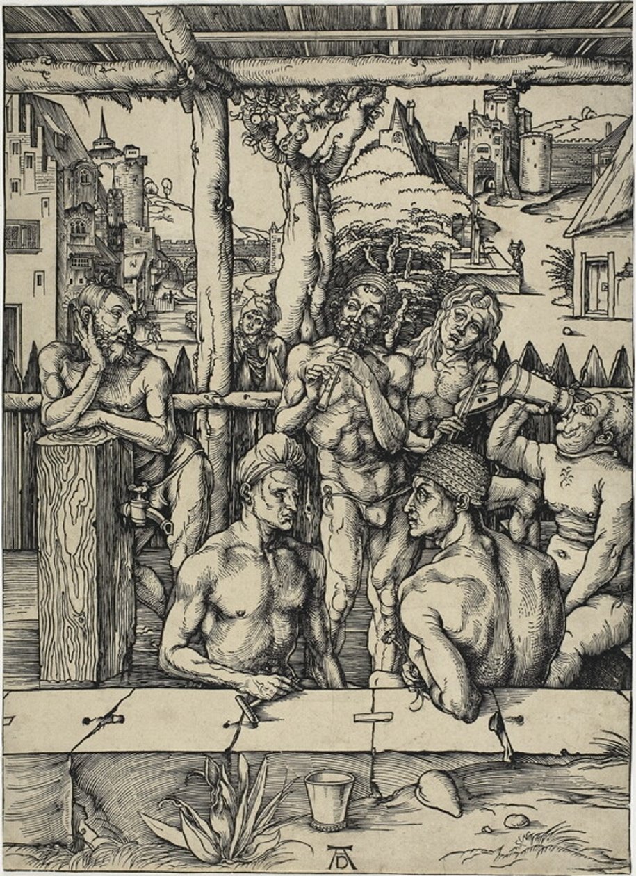 Mændenes bad af Albrecht Dürer