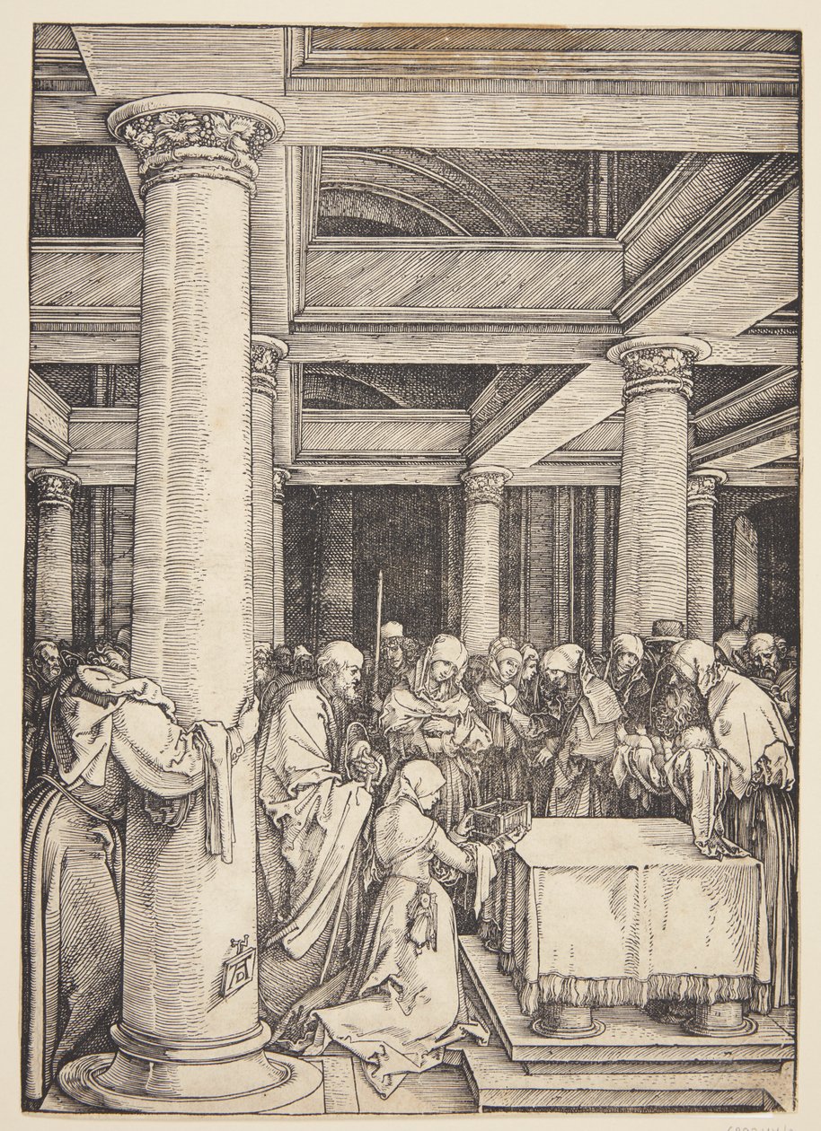 Præsentationen i templet af Albrecht Dürer