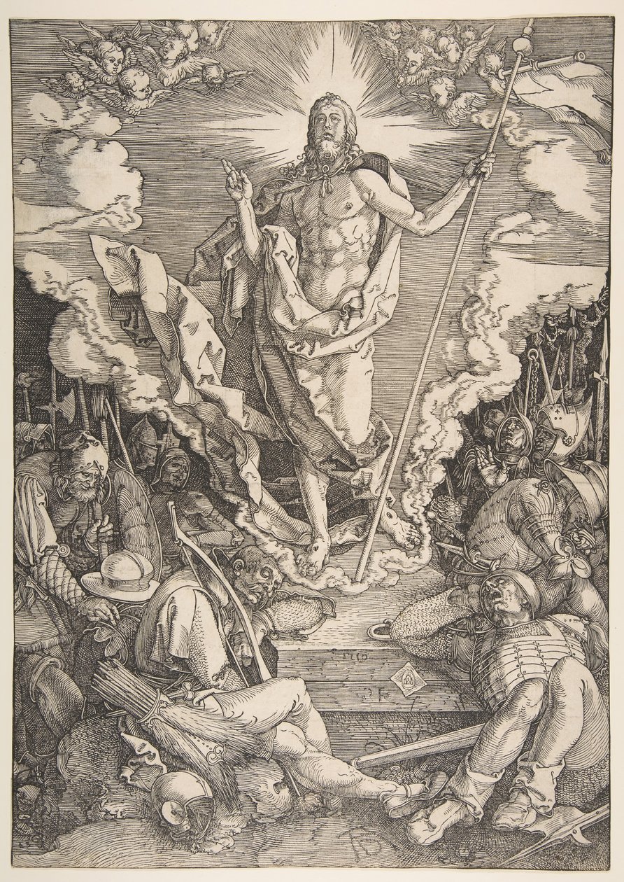 Opstandelsen.n.d. af Albrecht Dürer