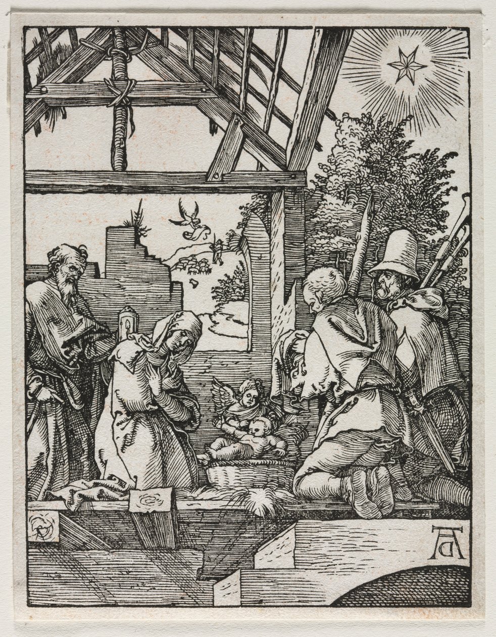 Den Lille Passion: Fødselen. af Albrecht Dürer