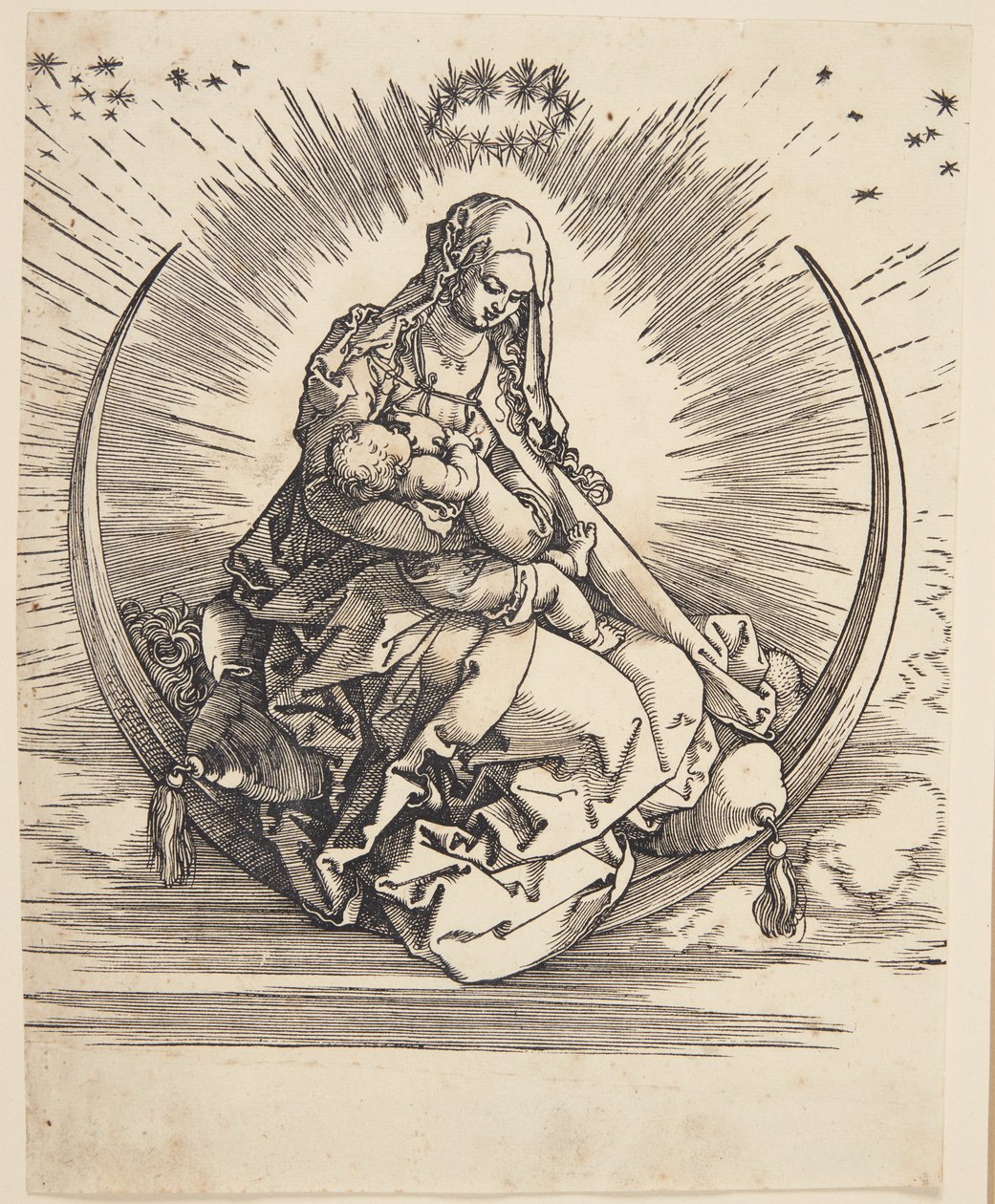 Jomfruen på halvmånen af Albrecht Dürer