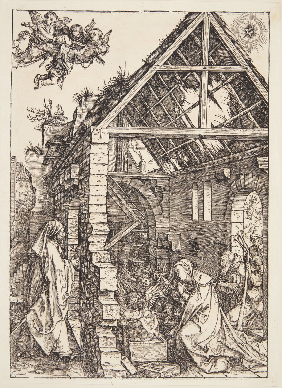 Hyrdernes tilbedelse af Albrecht Dürer