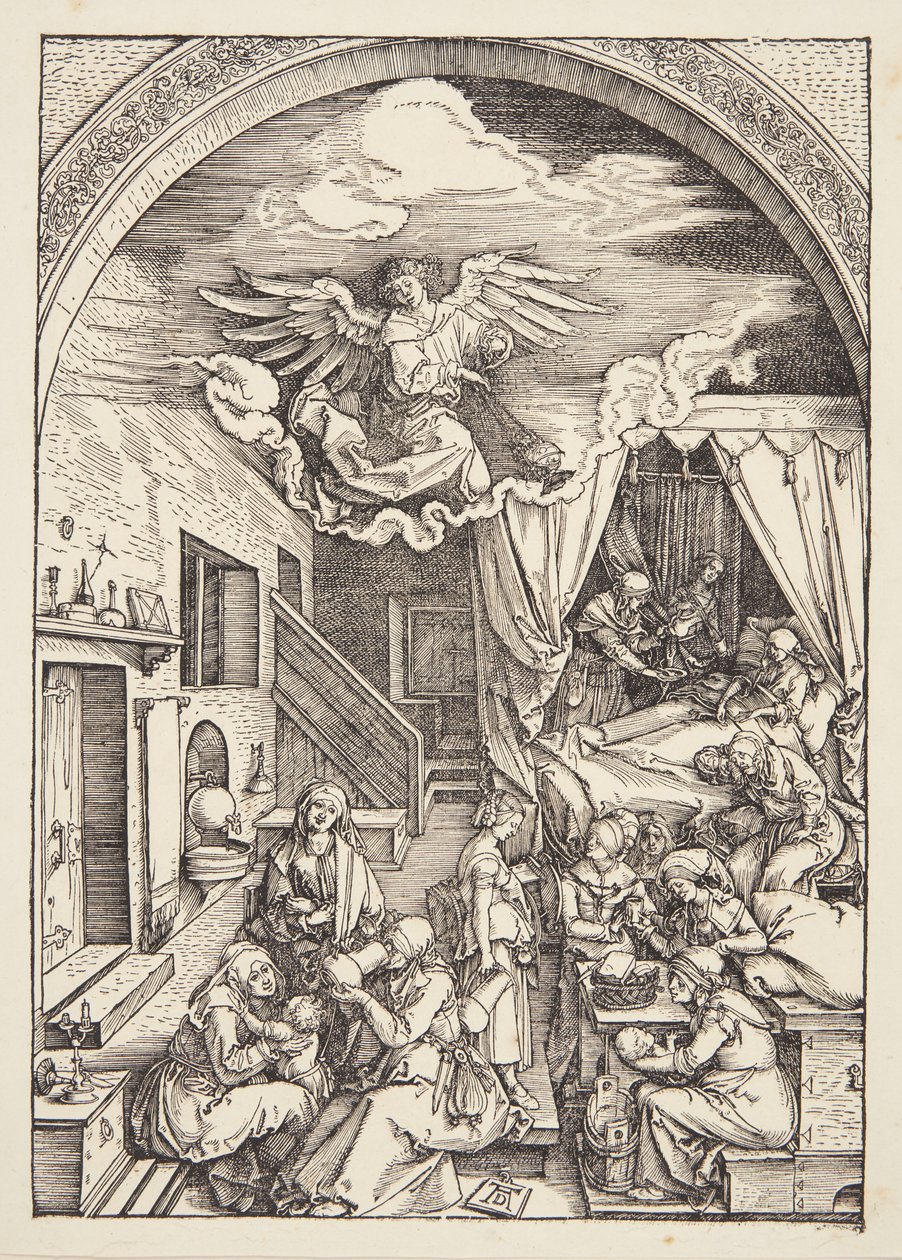 Jomfruens fødsel af Albrecht Dürer