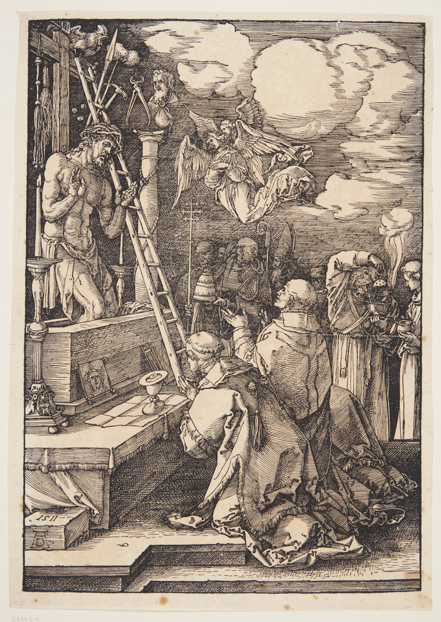 Massen af St. Gregory af Albrecht Dürer