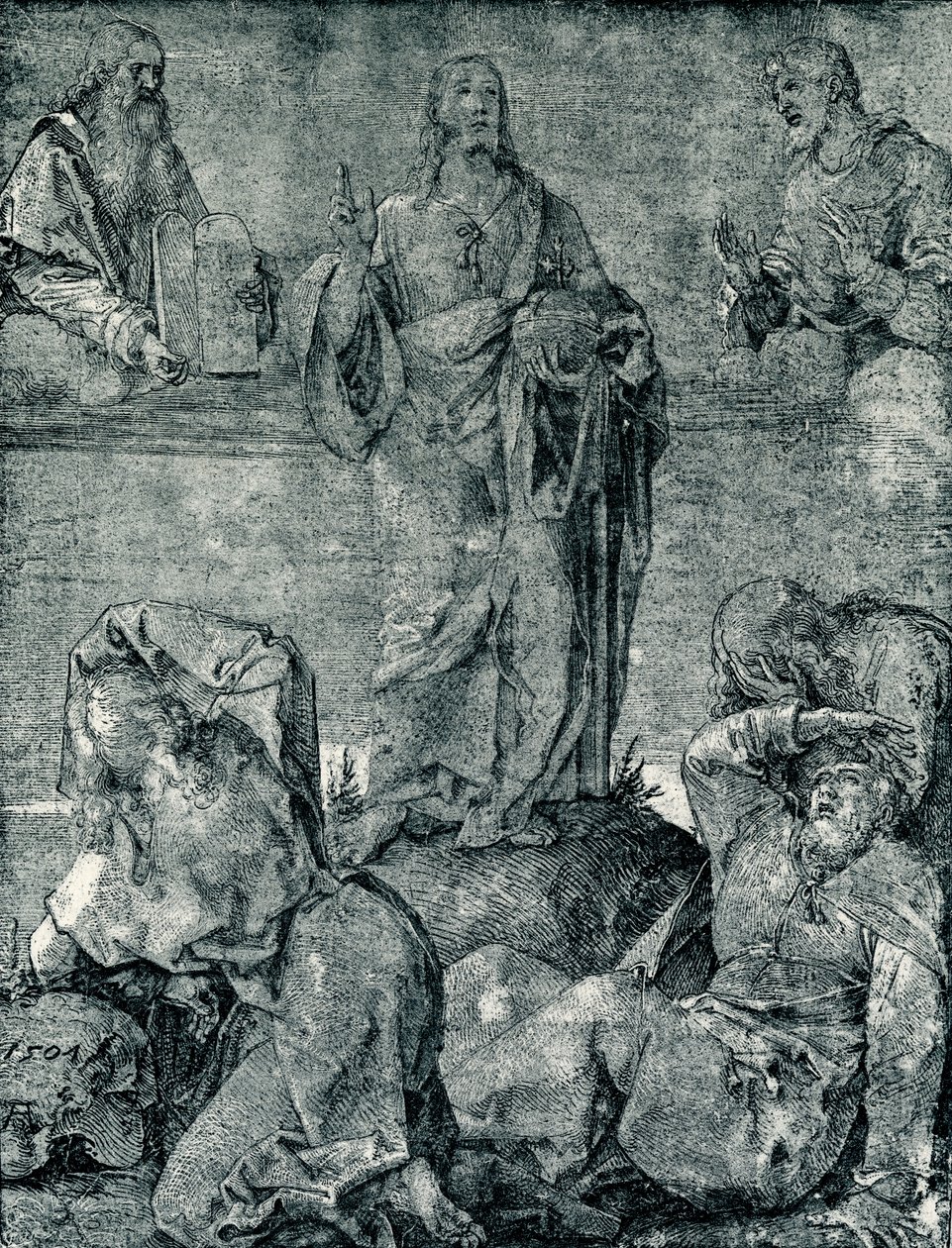 Forvandling på Tabor-bjerget af Albrecht Dürer