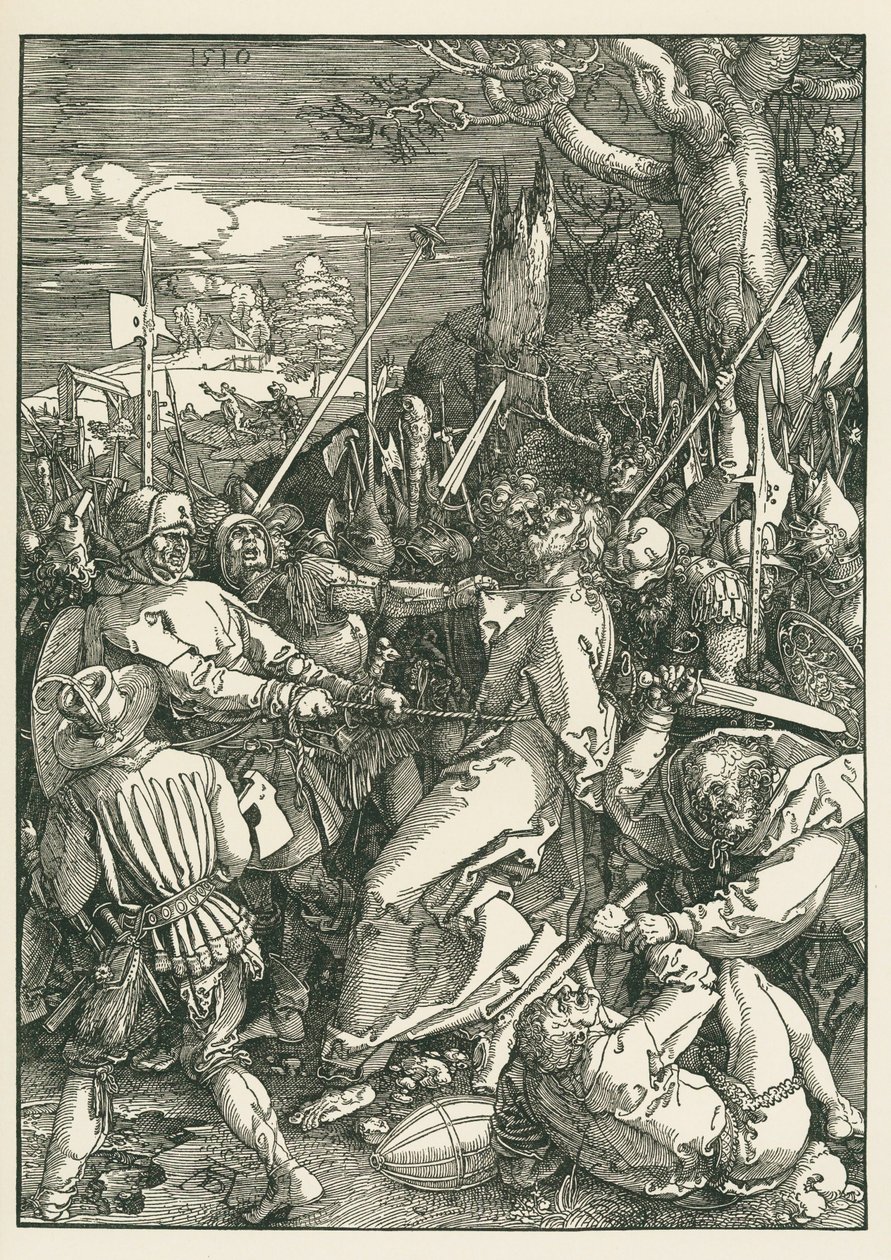 Kristus taget til fange af Albrecht Dürer or Duerer