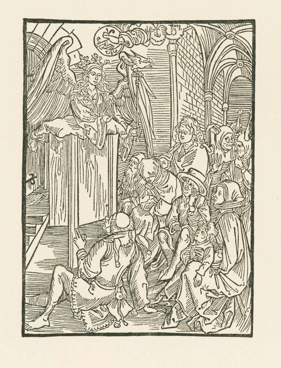 Visdommens lærere af Albrecht Dürer or Duerer