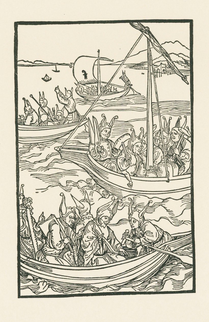 Et håndværkers skib af Albrecht Dürer or Duerer
