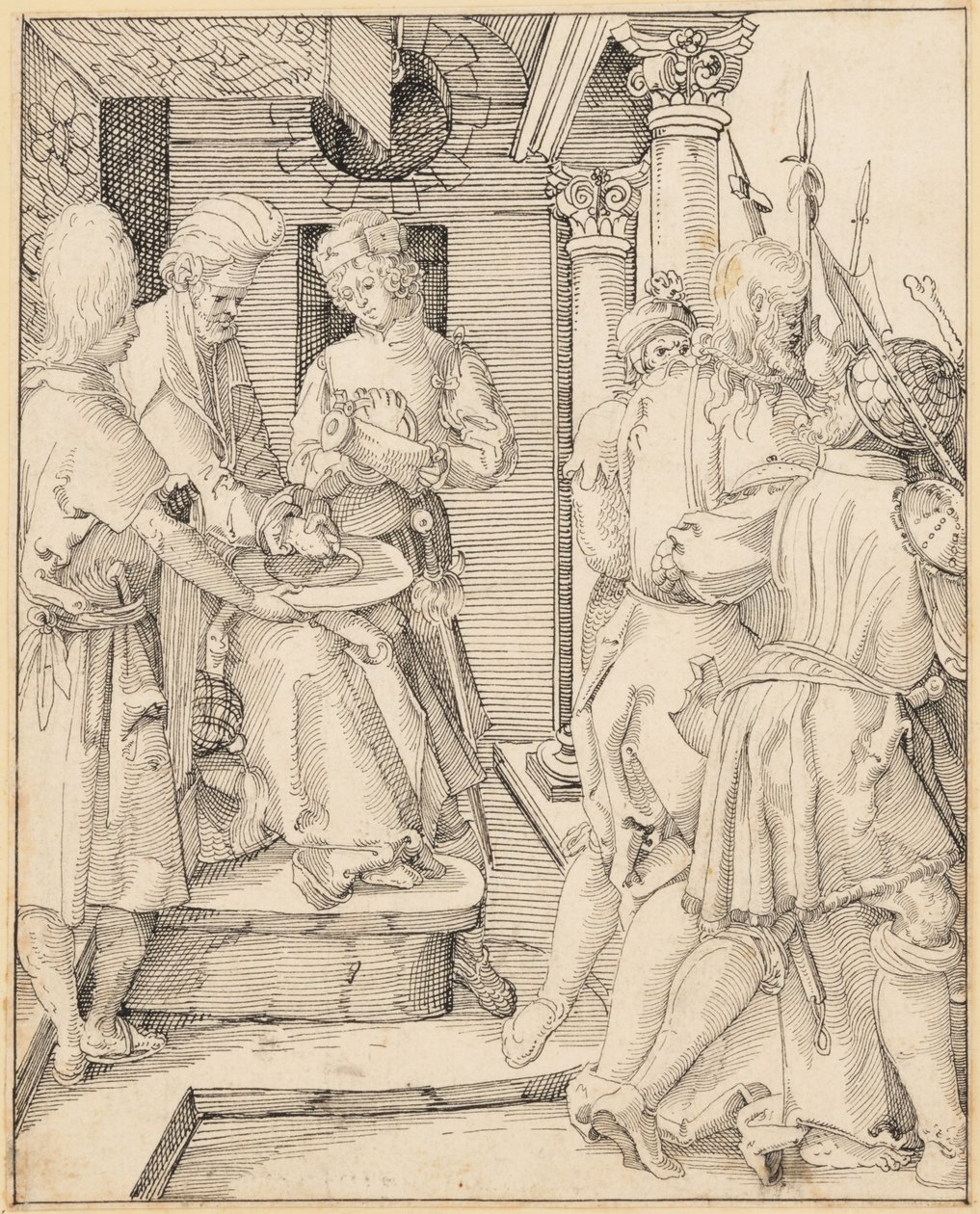Pilatus vasker sine hænder af Albrecht Dürer