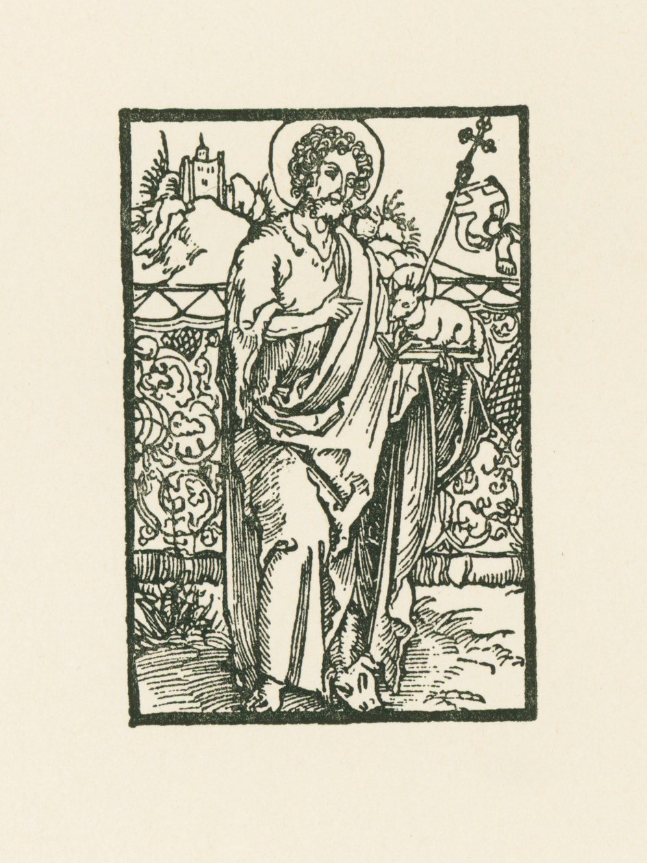 Den hellige Johannes Døberen af Albrecht Dürer or Duerer