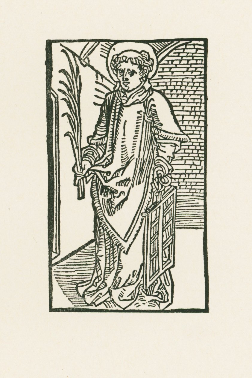 Sankt Lawrence af Albrecht Dürer or Duerer