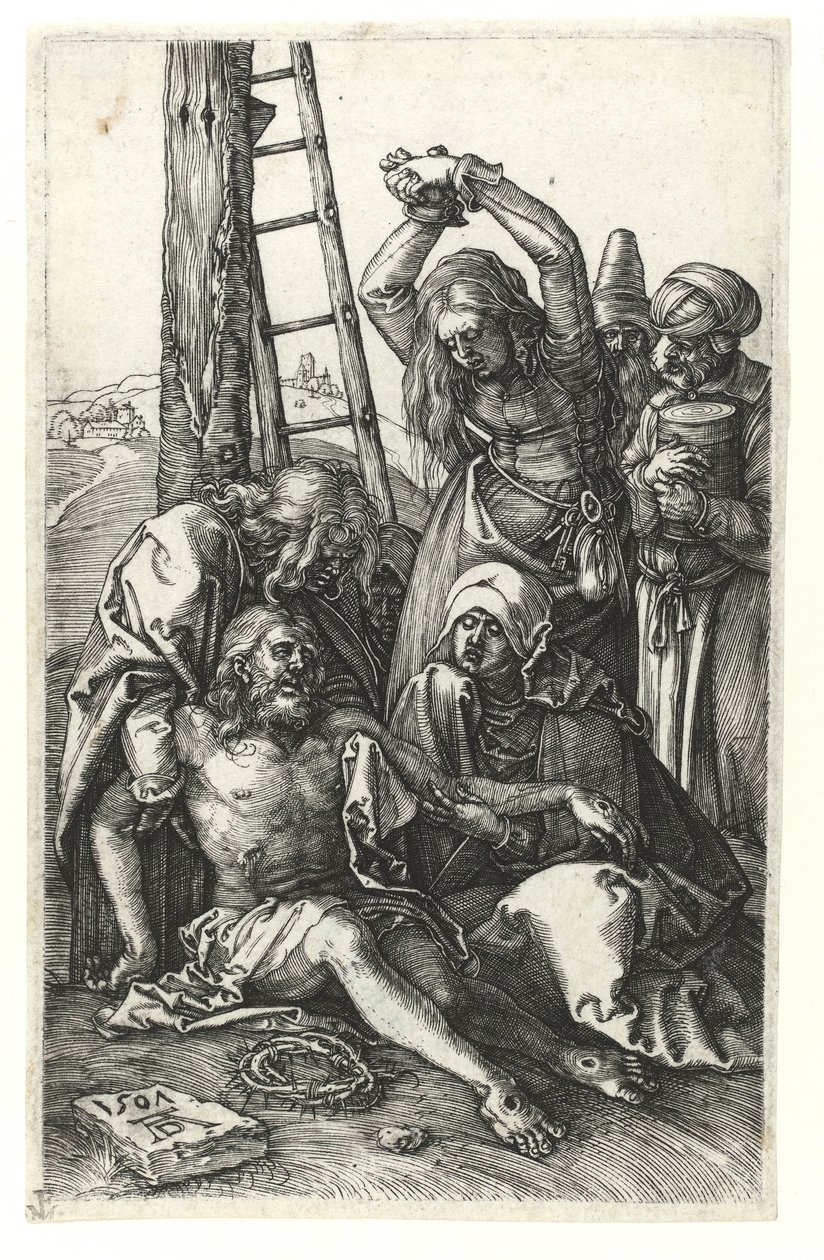 Kristi klagesang af Albrecht Dürer