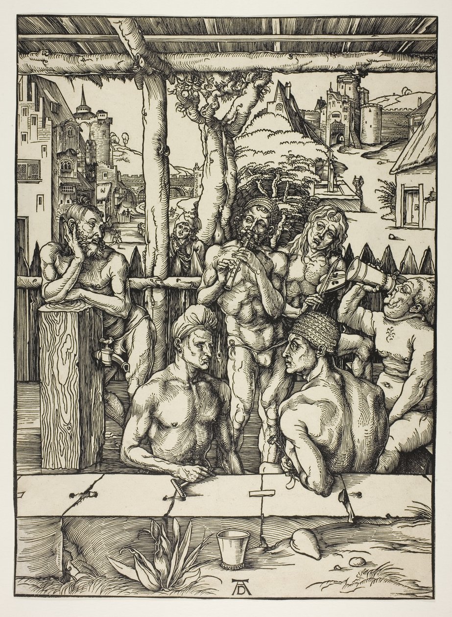 Mænds bad af Albrecht Dürer