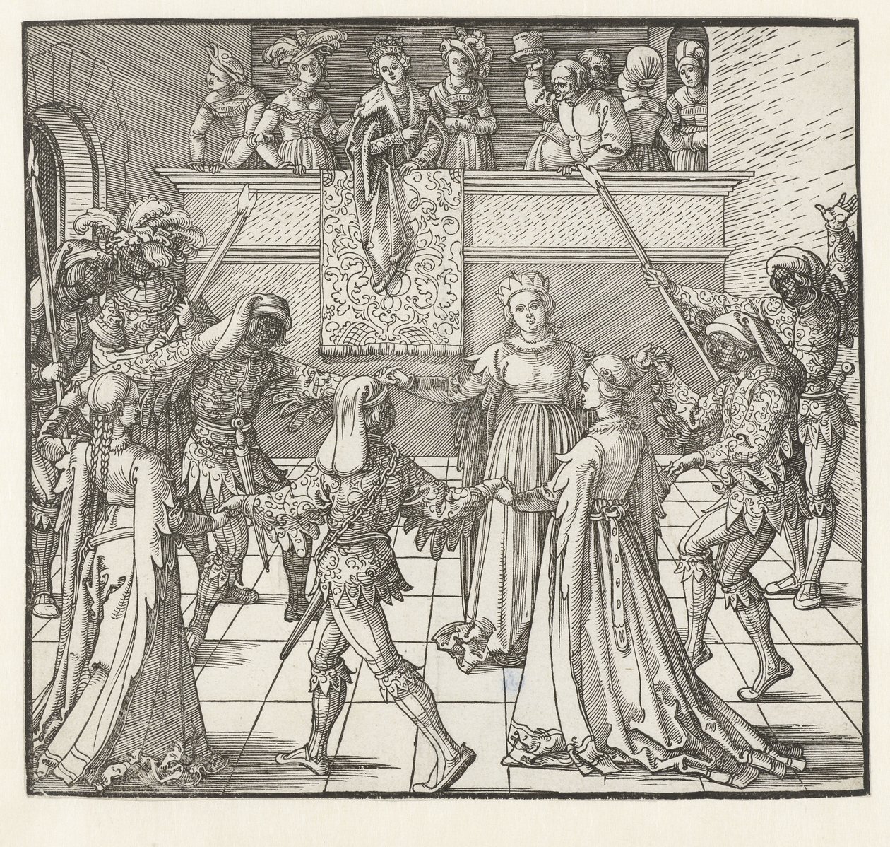 Fakkeldansen af Albrecht Dürer or Duerer