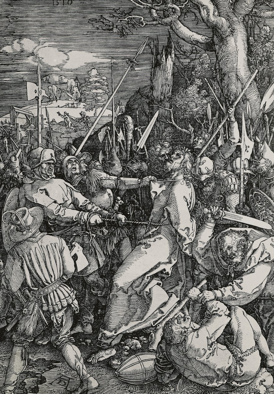Kristi tilfangetagelse af Albrecht Dürer