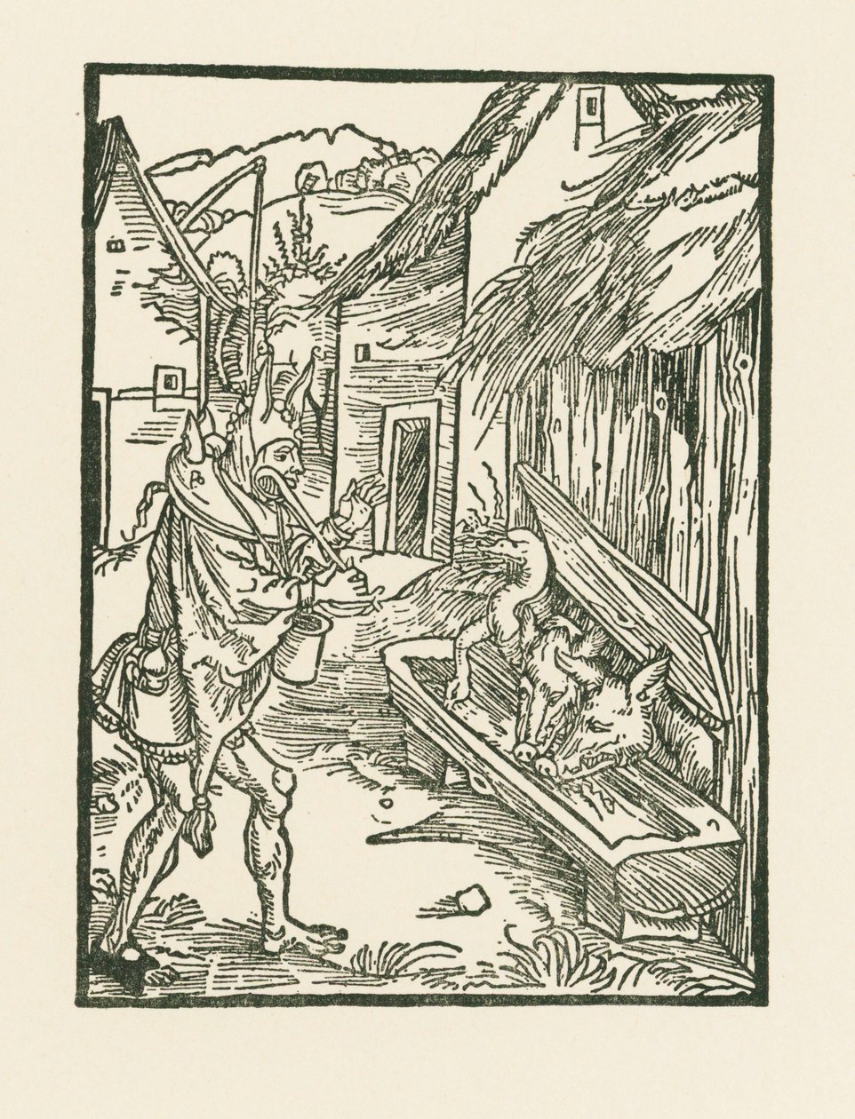 Fra overmodighed gotz af Albrecht Dürer or Duerer