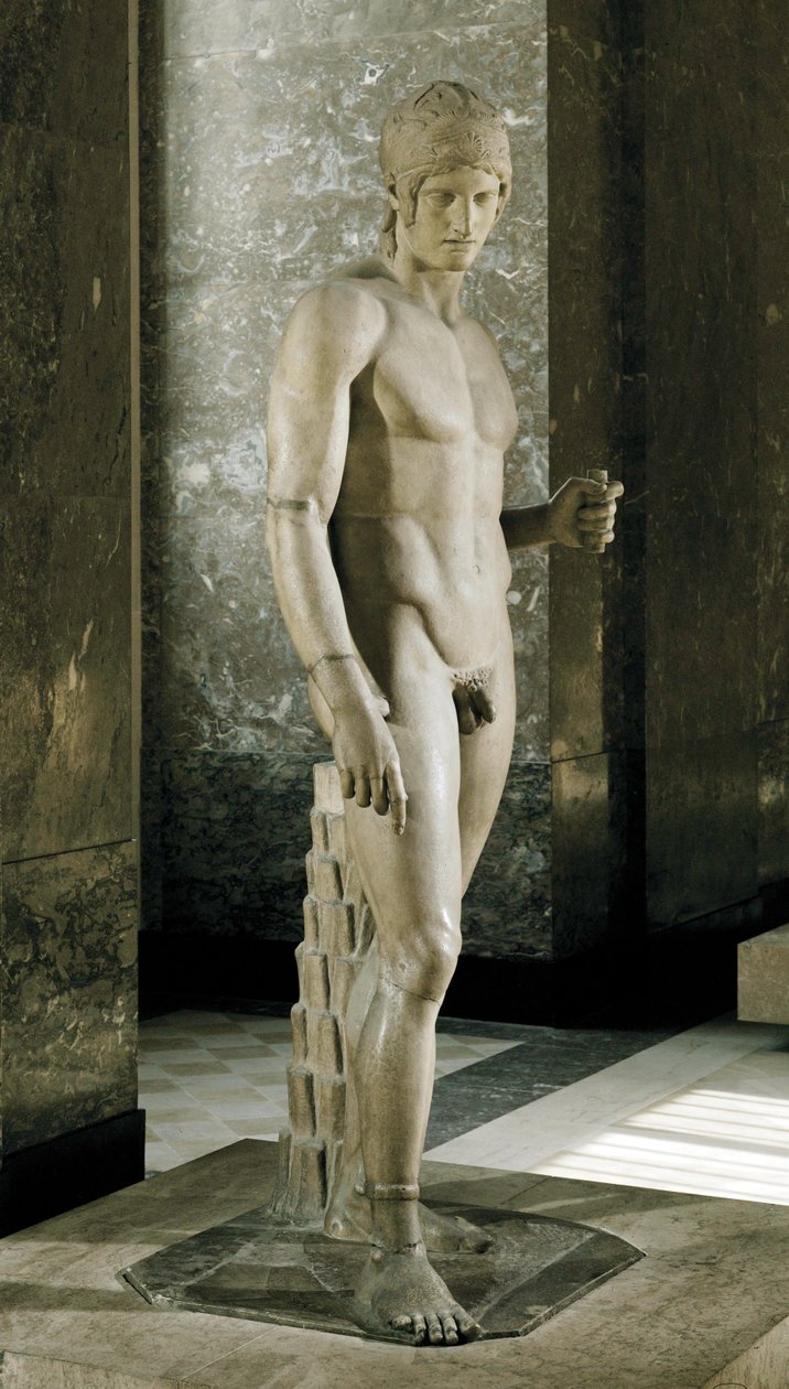 Ares, kaldet Mars Borghese ... af Alcamenes Alcamenes