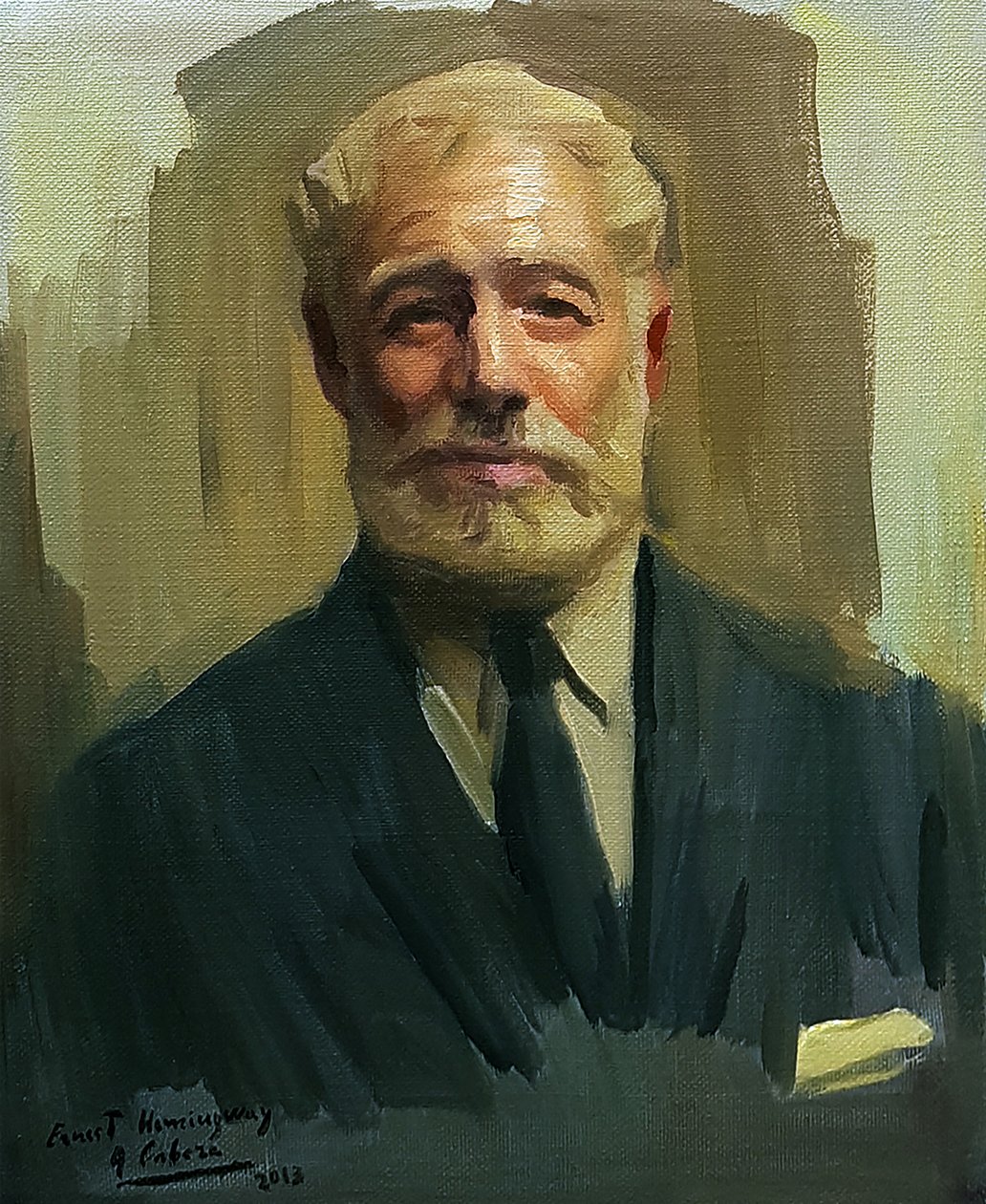 Ernest Hemingway af Alejandro Cabeza