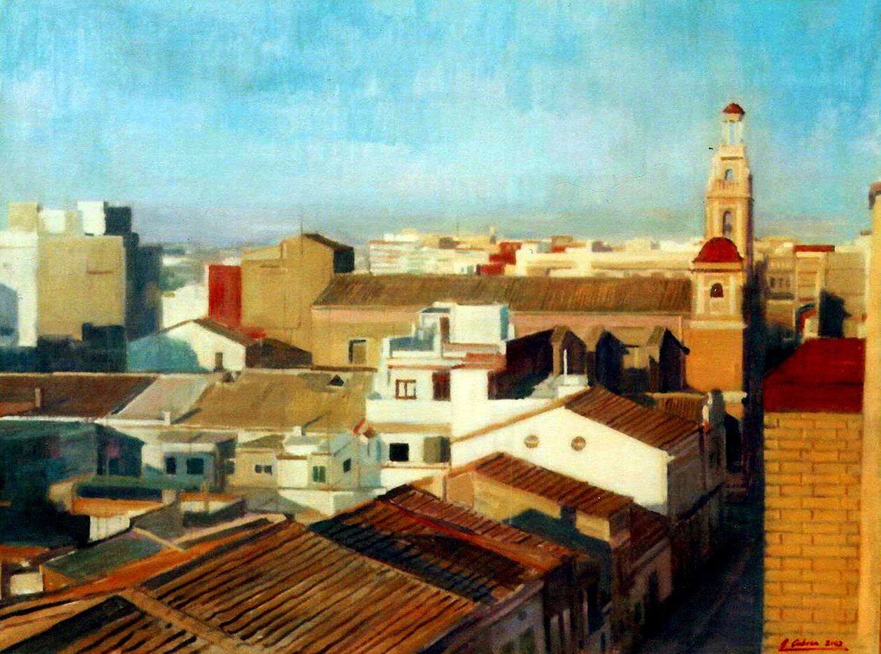 Valenciansk landskab - El Cabanyal af Alejandro Cabeza